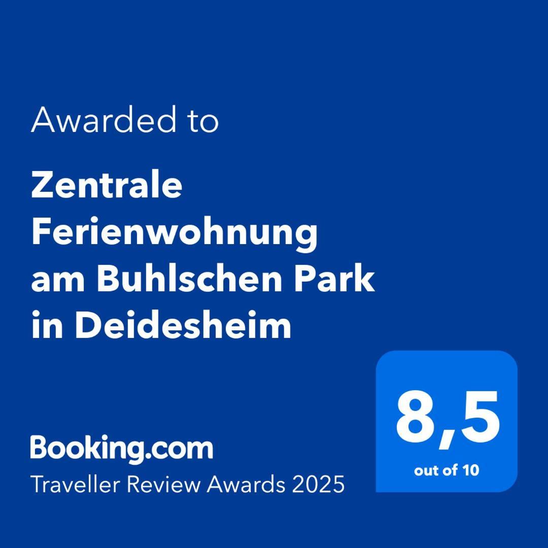 Zentrale Ferienwohnung Am Buhlschen Park In Deidesheim Exterior photo